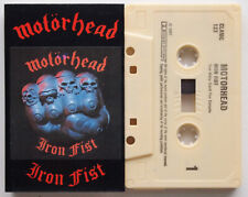 MOTÖRHEAD - IRON FIST (CASTLE CLAMC123) 1987 UK CASSETTE TAPE REISSUE MOTORHEAD comprar usado  Enviando para Brazil
