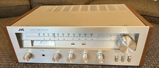 Receptor estéreo vintage JVC JR-S61W com painéis laterais de madeira; prata.  MUITO LIMPO, usado comprar usado  Enviando para Brazil