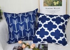 throw blue pillow navy for sale  Port Saint Lucie