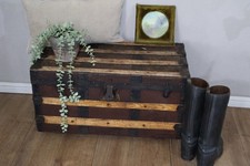 Antique steamer trunk for sale  THIRSK