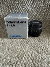 Chinon 50mm f1.9 for sale  BUSHEY