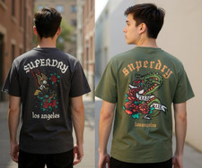 Superdry tattoo graphic d'occasion  Expédié en Belgium