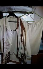 Completo elegante beige usato  Roma