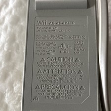 Fonte de alimentação Nintendo Wii original original fabricante de equipamento original adaptador CA cabo tijolo RVL-002 comprar usado  Enviando para Brazil