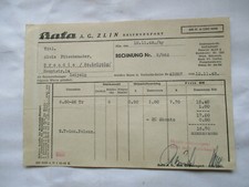 Rechnung bata zlin gebraucht kaufen  Bad Düben