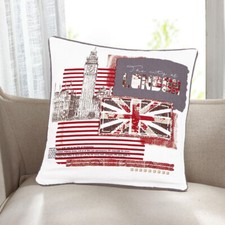 Christmas cotton cushion for sale  ILFORD