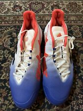 Tênis Adidas Barricade branco azul vermelho, tênis novo tamanho 13, usado comprar usado  Enviando para Brazil