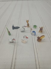 Miniaturas Animales Vidrio Vintage 10 Piezas Artículo 92233 segunda mano  Embacar hacia Mexico
