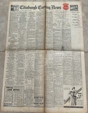 edinburgh evening news for sale edinburgh evening news for sale GOOLE