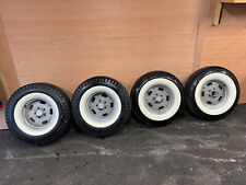 Wheels tyres white for sale  UK