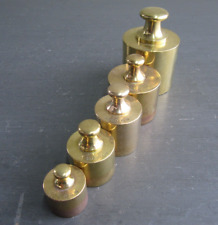 Antique set brass for sale  SKIPTON