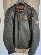 Motorradjacke leder retro gebraucht kaufen  Burgthann