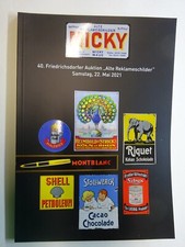 Auktion alte reklameschilder gebraucht kaufen  Gaggenau