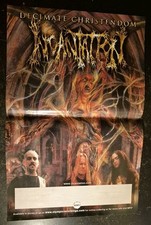 Pôster promocional Encantation-Decimate Christandom raro 2004 11x17 dobrado nunca pendurado comprar usado  Enviando para Brazil