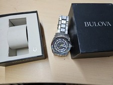 Bulova precisionist steel for sale  ROMFORD