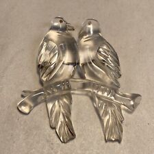 Vintage lucite lovebirds for sale  Morrisville