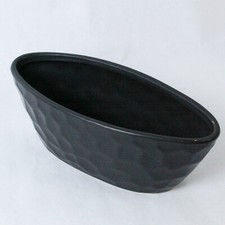 Black oval planter for sale  Mcminnville