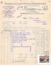 Facture.am24328.lyon.1914. dé d'occasion  France