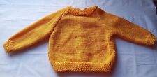 Pull bébé orange d'occasion  Nancy-