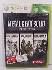 Metal gear solid HD Collection (Xbox 360, 2012) Completo com manual Konami, usado comprar usado  Enviando para Brazil