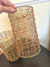 Pair vintage gold for sale  SCUNTHORPE
