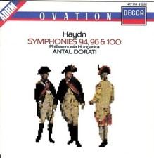 HAYDN, SYMPHONIES NO.s 94, 96, & 100,  ORIGINAL WEST GERMAN PRESSED CD na sprzedaż  Wysyłka do Poland