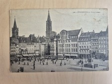 Cpa strasbourg place d'occasion  Verdun-sur-Garonne