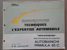 Autobianchi primula expertise d'occasion Autobianchi primula expertise d'occasion  Surgères