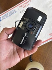 Câmera de Filme 35mm Olympus Infinity Stylus Point & Shoot Preta com Lente 35mm comprar usado Câmera de Filme 35mm Olympus Infinity Stylus Point & Shoot Preta com Lente 35mm comprar usado  Enviando para Brazil