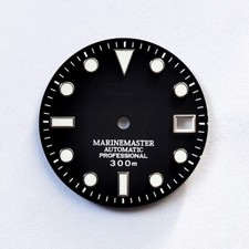 Mostrador DS preto fosco YM Marine-master 28,5 mm C3 azul lume NH35 Mod SKX007 personalizado, usado comprar usado  Enviando para Brazil