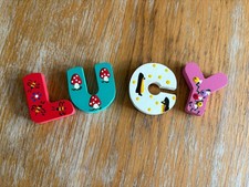 Wooden name letters for sale  CAMBRIDGE
