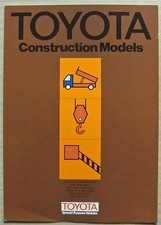Toyota construction models for sale  LEICESTER
