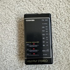 Rádio portátil Toshiba RP-2028 AM/FM estéreo - Funciona, usado comprar usado Rádio portátil Toshiba RP-2028 AM/FM estéreo - Funciona, usado comprar usado  Enviando para Brazil
