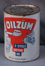 Vintage empty oilzum for sale  Sandusky