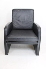 Fauteuil cuir noir d'occasion  Châteauneuf-du-Rhône