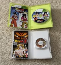 Pacote Dragon Ball Z Budokai HD Collection Xbox 360 + DBZ Shin Budokai Sony PSP  comprar usado  Enviando para Brazil