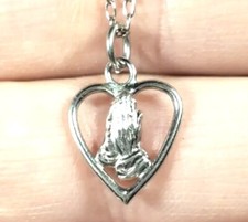 Girls necklace heart for sale  Olympia