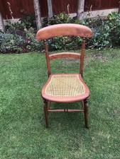 Wicker seat chair for sale  MORDEN