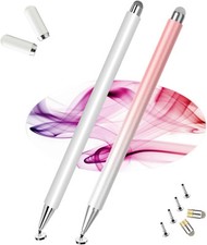 Canetas stylus para telas sensíveis ao toque, 2 em 1 caneta capacitiva magnética de alta sensibilidade com, usado comprar usado  Enviando para Brazil