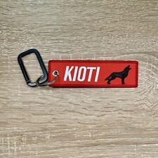 Kioti Tractor Brelok Haftowany dwustronny brelok z karabińczykiem Klips Hook na sprzedaż Kioti Tractor Brelok Haftowany dwustronny brelok z karabińczykiem Klips Hook na sprzedaż  Wysyłka do Poland