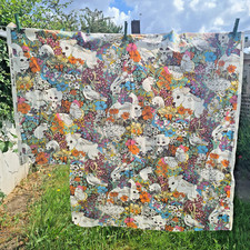 Vintage sanderson fabric for sale  LONDON