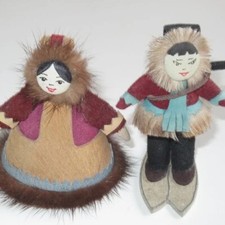 Eskimo material doll for sale  DARTFORD