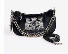 Bolsa Hobo Juicy Couture Twig Dog Preta Y2K comprar usado  Enviando para Brazil