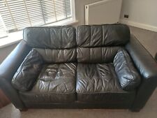 Piece suite black for sale  LEICESTER
