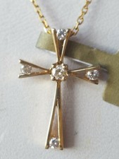 Diamond cross pendant for sale  Escondido
