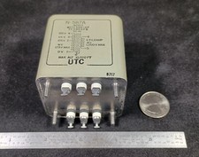 Transformador de filamento vintage NOS UTC N-587A 6.3V 2A para amplificadores de tubo excelente! comprar usado  Enviando para Brazil