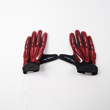 Usado, Luvas Nike Superbad - Receptor Masculino Vermelho Escuro/Preto Usado comprar usado  Enviando para Brazil