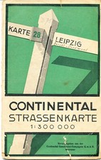 Continental straßenkarte leip gebraucht kaufen  Delitzsch