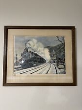 Vintage railroad print for sale  Matthews
