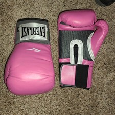 Luvas de boxe Everlast rosa estilo profissional avançado luvas de treinamento femininas 12 oz comprar usado  Enviando para Brazil